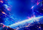 eF機動戦士ガンダムSEED クライマックス_青・空・都市